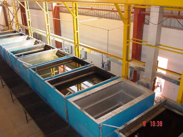 7-stage pre-treatment immersion system